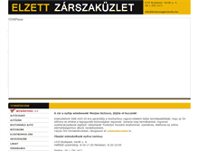 Tablet Screenshot of biztonsagtechnika.hu